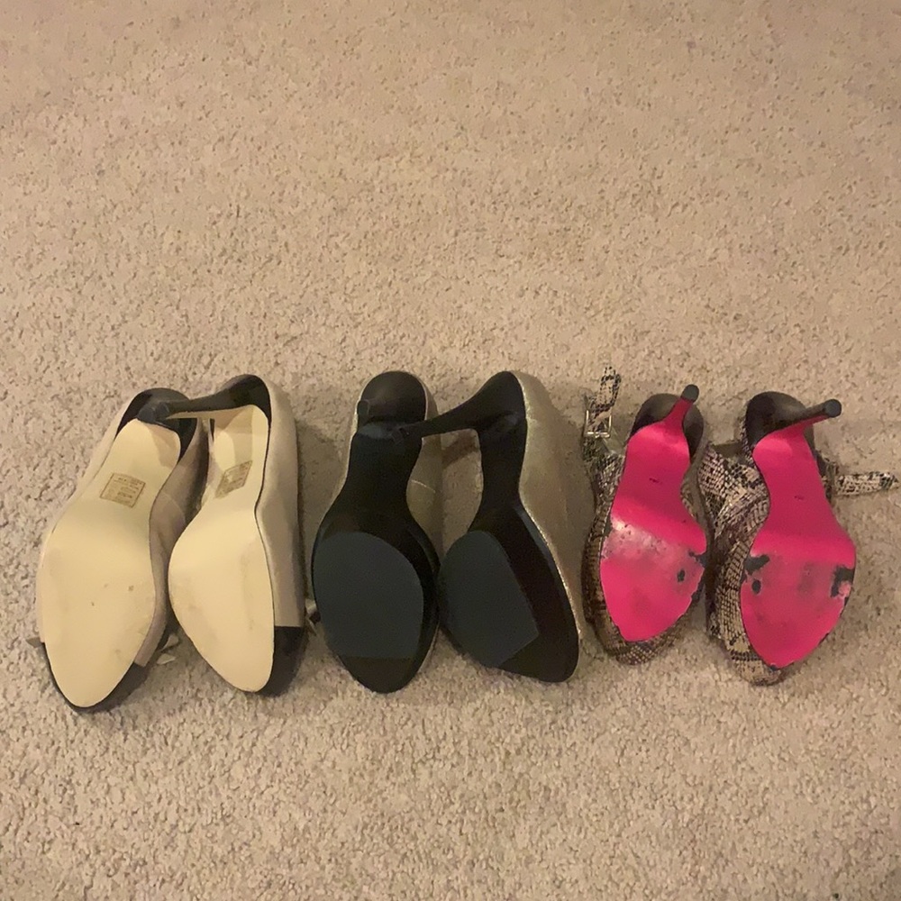 Woman’s 3 Pair of Heels Bundle - Picture 4 of 11